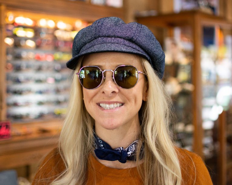 Amber in Place Dauphine Sunglasses by AHLEM Eyewear